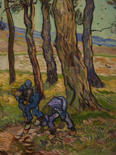 Vincent Van Gogh, The Diggers 1889 The Detriot Institute of Arts, Detroit, MI